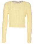 Self-Portrait Self-portrait Sweaters Yellow