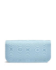 Valentino Garavani Valentino Garavani Locò Moiré Fabric Clutch with Jewel Logo