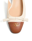 Valentino Garavani Valentino Garavani Du Roi leather ballet flats