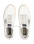 Golden Goose Golden Goose Ball Star Wishes in nappa leather with glitter star and heel tab