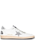 Golden Goose Golden Goose Ball Star Wishes in nappa leather with glitter star and heel tab
