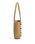 Valentino Garavani Valentino Garavani Nellcôte Mini Suede Shopping Bag