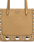 Valentino Garavani Valentino Garavani Nellcôte Mini Suede Shopping Bag