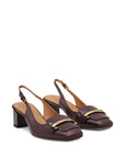 Tod'S Tod's Barretta 40 leather slingback pumps