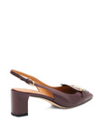 Tod'S Tod's Barretta 40 leather slingback pumps