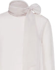 Brunello Cucinelli Brunello Cucinelli Pussybow silk blouse