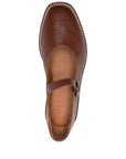 Hereu Hereu Brava leather ballet flats