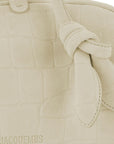Jacquemus JACQUEMUS The Small Turismo crocodile-effect knotted shoulder bag