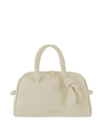 Jacquemus JACQUEMUS The Small Turismo crocodile-effect knotted shoulder bag
