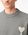 Ami Paris Ami Paris Sweaters Grey