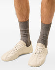 Ami Paris Ami Paris Soft white cowhide sneakers