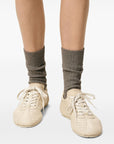 Ami Paris Ami Paris Soft white cowhide sneakers