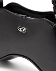 Diesel Diesel Play-Semi gloss leather shoulder bag