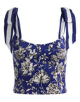 Alice + Olivia Alice + Olivia Top Blue