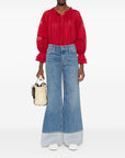 Alice + Olivia Alice + Olivia Jeans Clear Blue