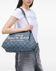 Marc Jacobs Marc Jacobs The Quilted Denim Large Chain Sack Bag