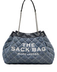 Marc Jacobs Marc Jacobs The Quilted Denim Large Chain Sack Bag