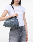 Marc Jacobs Marc Jacobs The Quilted Denim Chain Sack Bag