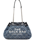 Marc Jacobs Marc Jacobs The Quilted Denim Chain Sack Bag