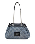 Marc Jacobs Marc Jacobs The Quilted Denim Chain Sack Bag