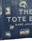 Marc Jacobs Marc Jacobs The Rip And Repair Denim Small Tote Bag