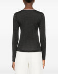 Brunello Cucinelli Brunello Cucinelli V-neck embellished sweater