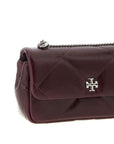 Tory Burch Tory Burch Kira Diamond Clutch Bordeaux