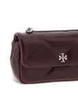 Tory Burch Tory Burch Kira Diamond Clutch Bordeaux