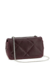 Tory Burch Tory Burch Kira Diamond Clutch Bordeaux