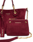 Emporio Armani Emporio Armani MyEA small shopper in faux suede
