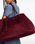 Emporio Armani Emporio Armani Large MyEA shopper in imitation suede