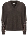Brunello Cucinelli Brunello Cucinelli Sequin-embellished cashmere sweater