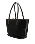 Hogan Pre Hogan Pre Script Shopping leather-trimmed tote bag