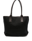 Hogan Pre Hogan Pre Script Shopping leather-trimmed tote bag