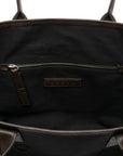 Hogan Pre Hogan Pre Script Shopping leather-trimmed tote bag