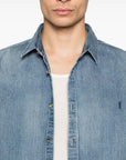 Saint Laurent Saint Laurent Cassandre denim shirt