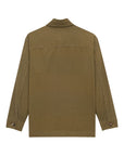 Saint Laurent Saint Laurent Cassandre overshirt in cotton and linen gabardine