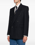 Saint Laurent Saint Laurent Double-breasted wool blazer