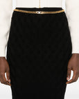 Elisabetta Franchi Elisabetta Franchi Knitted midi skirt