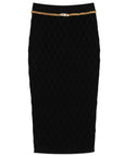 Elisabetta Franchi Elisabetta Franchi Knitted midi skirt
