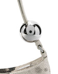 Jacquemus JACQUEMUS The Bisou Perle ball-embellished shoulder bag