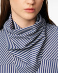 Ami Paris Ami Paris Bandana cotton dress