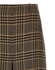 Saint Laurent Saint Laurent Prince of Wales check trousers