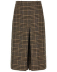 Saint Laurent Saint Laurent Prince of Wales check trousers