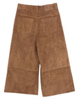 Ami Paris Ami Paris Suede leather trousers