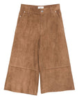 Ami Paris Ami Paris Suede leather trousers