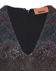 Missoni Missoni V-necked short dress