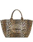 Ganni Ganni Leopard XXL Tote