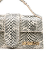 Jacquemus JACQUEMUS Le Bambino snake-print tote bag
