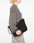 Emporio Armani Emporio Armani EA Logo Hobo Embossed Medium Bag